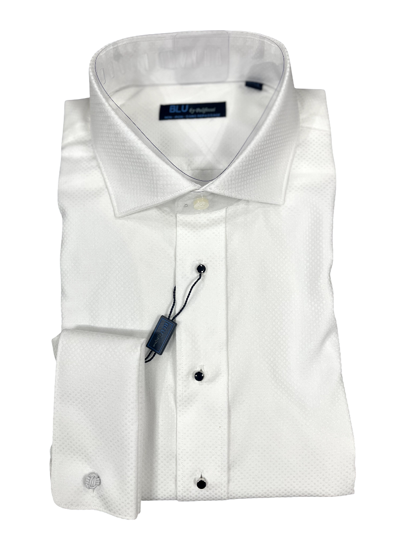 French Cuff Tux Textured Shirt Bertalia French Cuff Tux Textured Shirt Bertalia