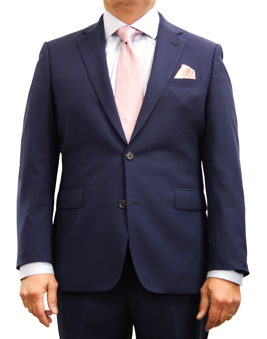 Bristol Blue Wool Stretch Suit
