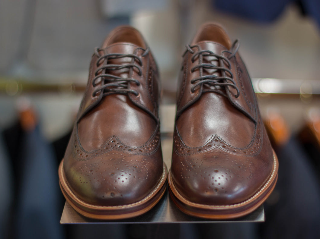 Brown Wingtip Shoe