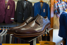 Brown Johnston & Murphy Warner Wingtip Shoe